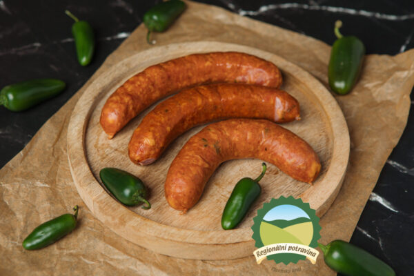 Jalapeño & Cheddar klobása 400g