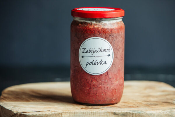 Zabijačková polévka ve skle 700g