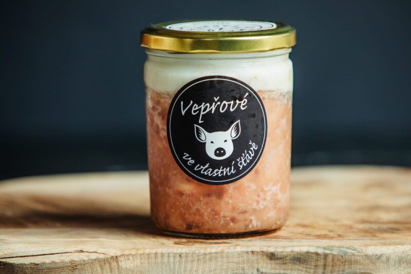 Maso - Vepřové ve vlastní šťávě 400g