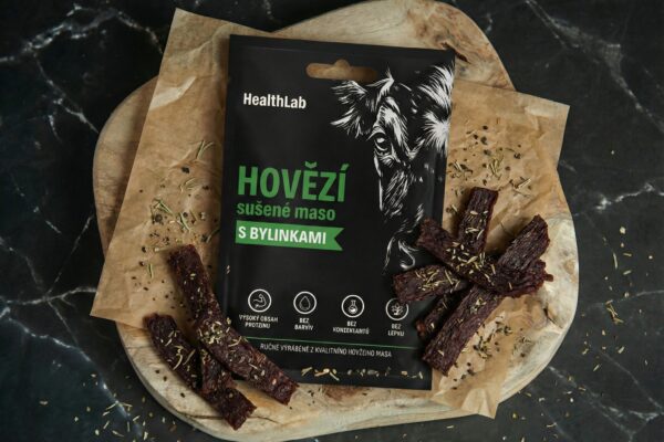 Hovězí sušené maso - Bylinkové