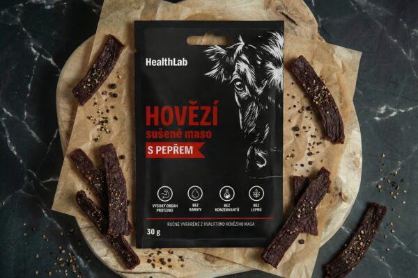 Hovězí sušené maso - Pepřové