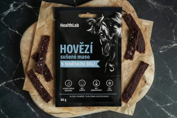 Hovězí sušené maso - Mořská sůl